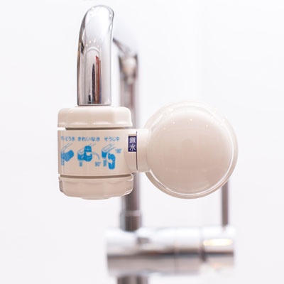 ガイアの水135 蛇口用浄水器 原水